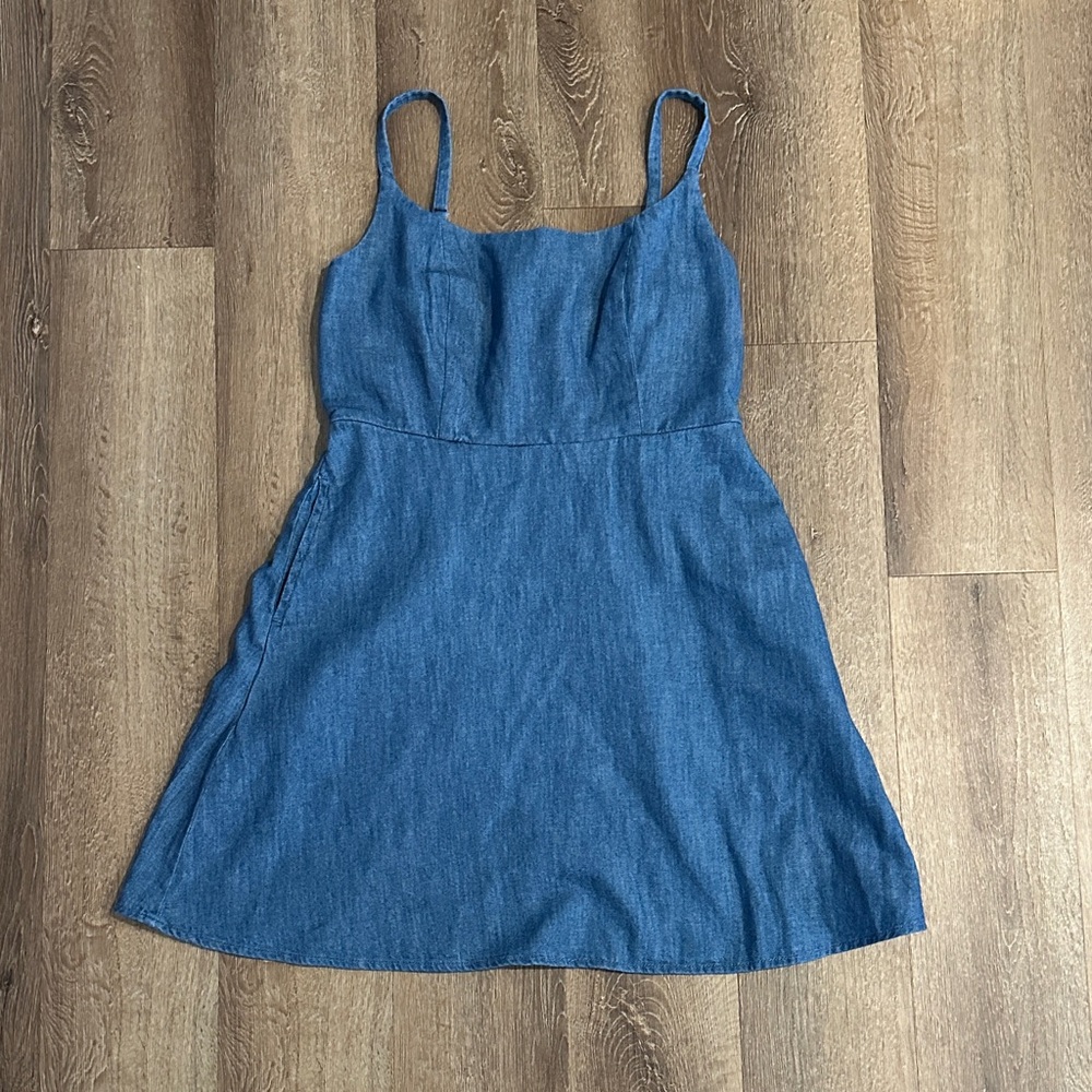 Old Navy Blue Denim Sundress